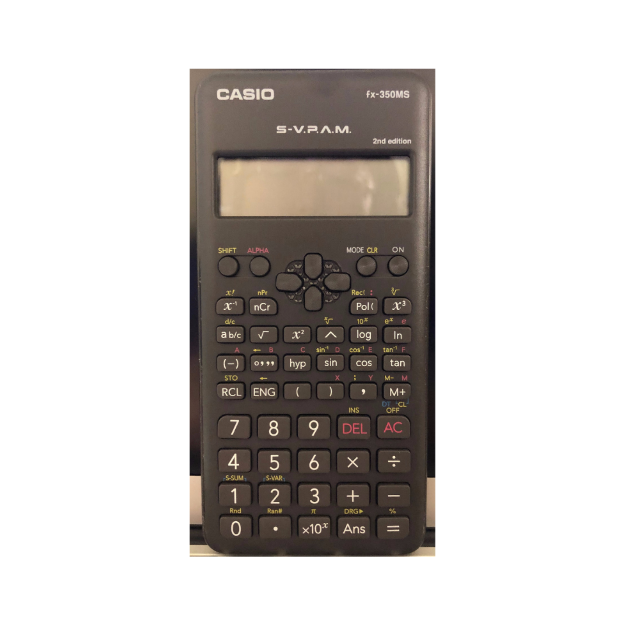 Casio Fx-350ms 2nd Display Scientific Calculator 240 Functions Limited Edition 